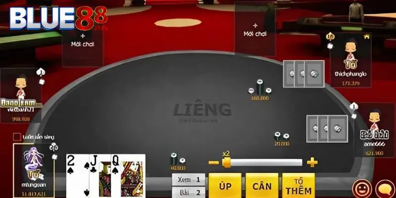 Cách chơi liêng online tại Blue88